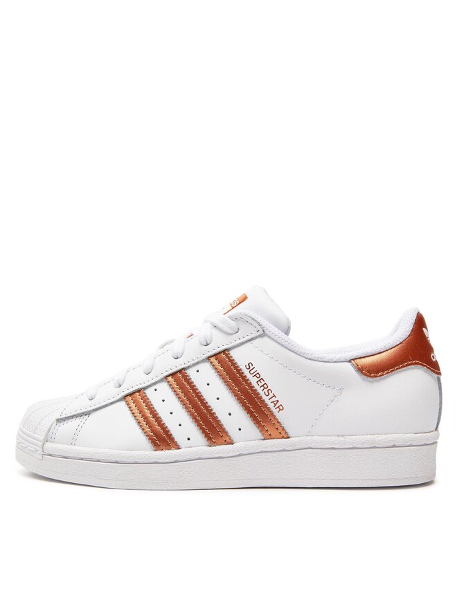adidas Sneakersy adidas Superstar W FX7484 Biela