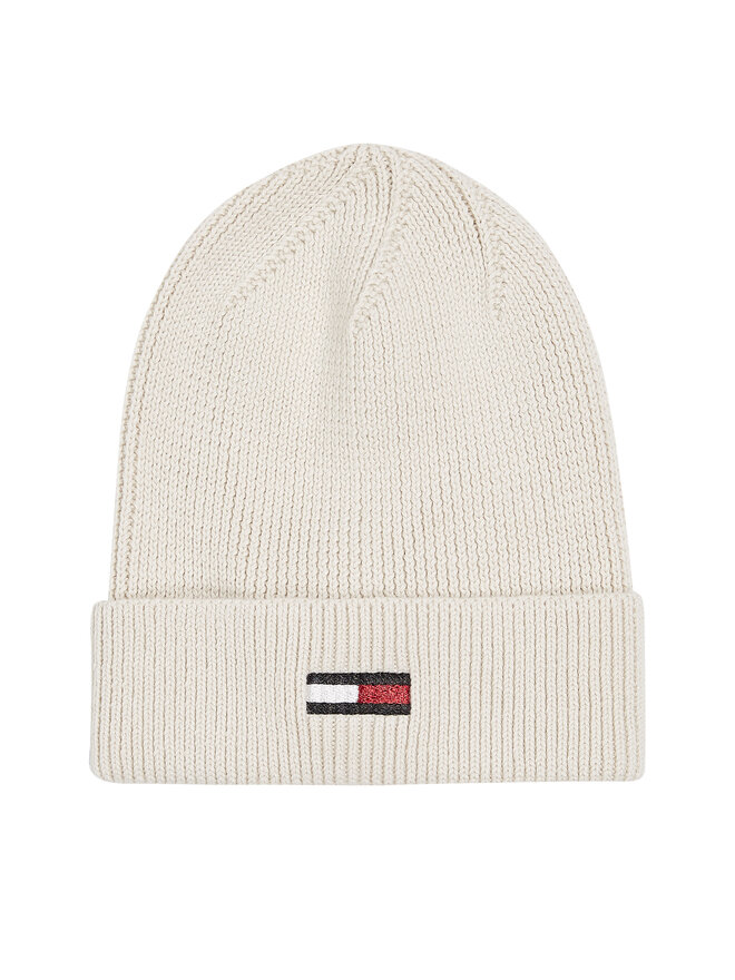 Tommy Hilfiger Czapka Tommy Hilfiger Elongated Flag AW0AW16777 Beżowy