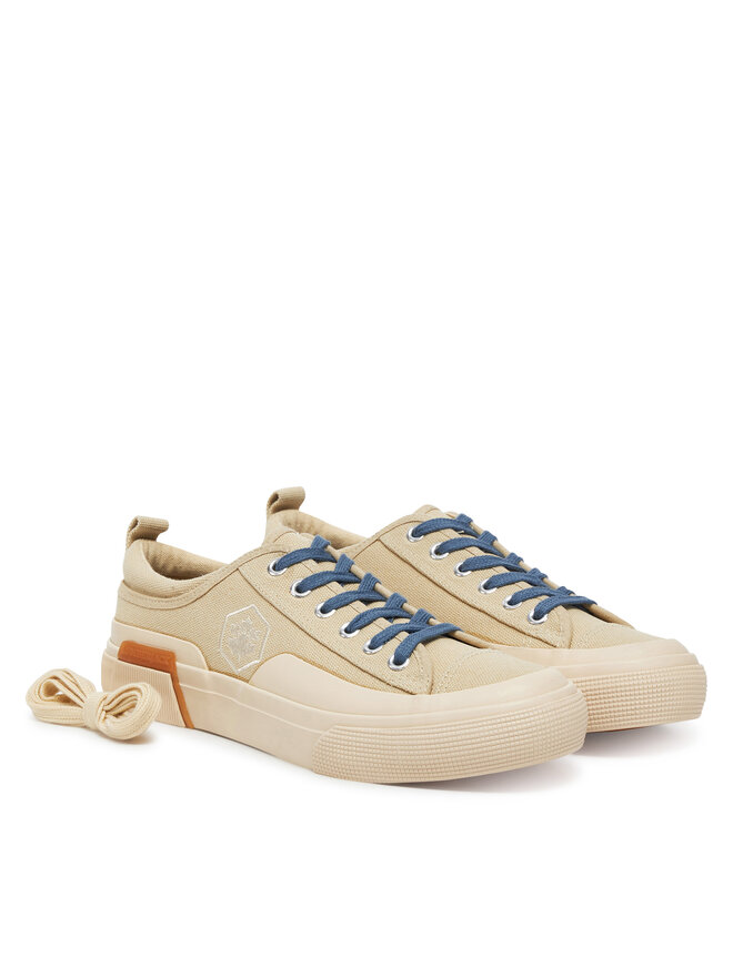Lumberjack Sneakers aus Stoff Lumberjack Jamin LJ-SMI5112-001-C03-CA002 Weiß