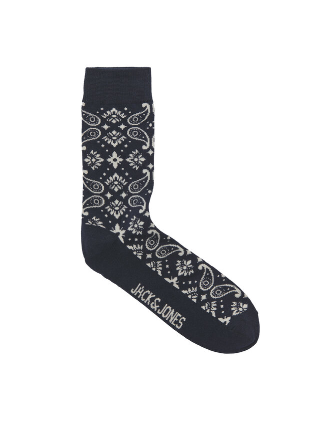 Jack&Jones Sada 5 párů pánských vysokých ponožek Jack&Jones Paris 12259578 Barevná