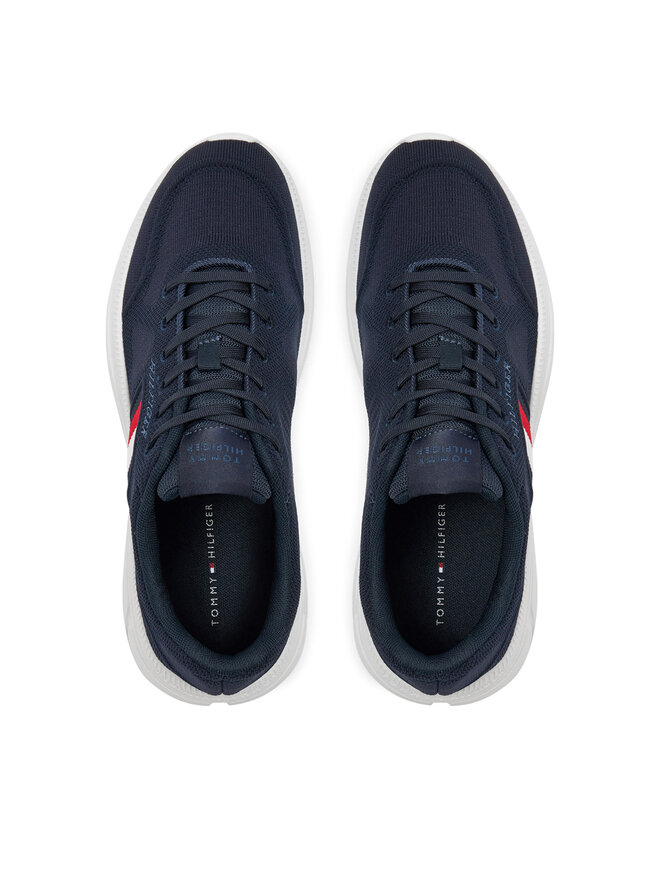 Tommy Hilfiger Αθλητικά Tommy Hilfiger Modern Runner Knit Evo Ess FM0FM05245 Σκούρο μπλε