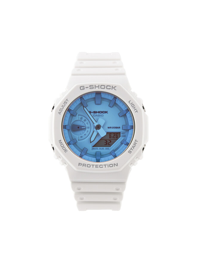 G-Shock Ceas G-Shock Beach Time Lapse GA-2100TL-7AER Alb