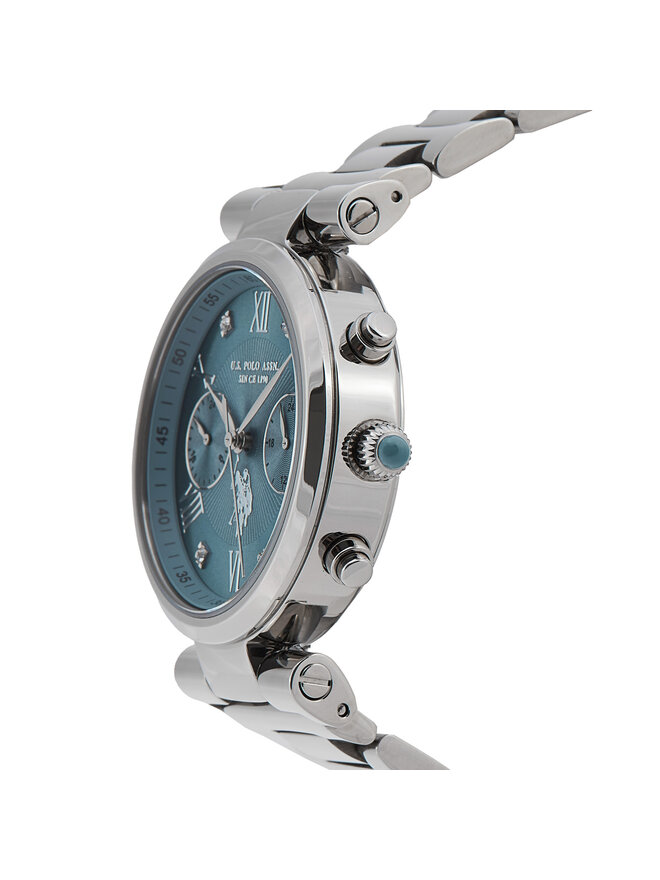 U.S. Polo Assn. Zegarek U.S. Polo Assn. Ines USP8312LB Srebrny