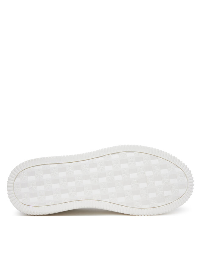Calvin Klein Jeans Sportcipők Calvin Klein Jeans Chunky Cupsole Ru Patch Lth Wn YW0YW01846 Fehér