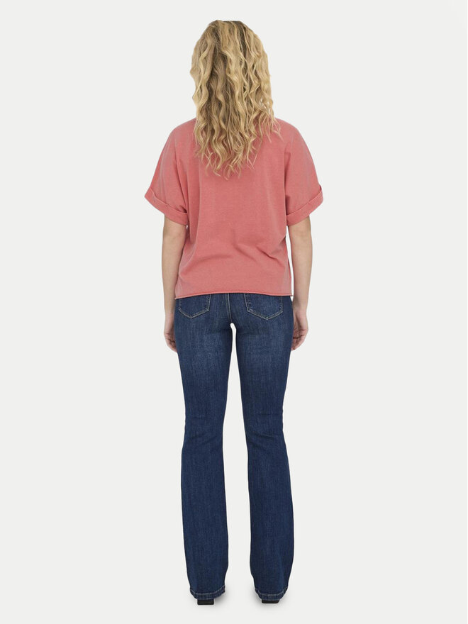 ONLY ONLY Camiseta Lucy 15316637 Rosa Regular Fit