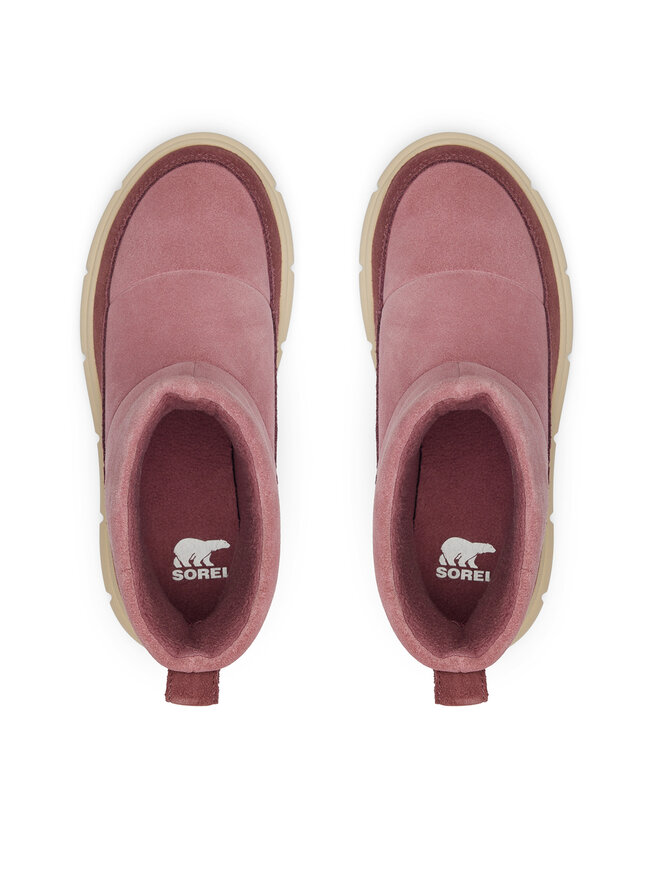 Sorel Schneeschuhe Sorel Youth Sorel Explorer III Slip-On WP 2101331627 Rosa