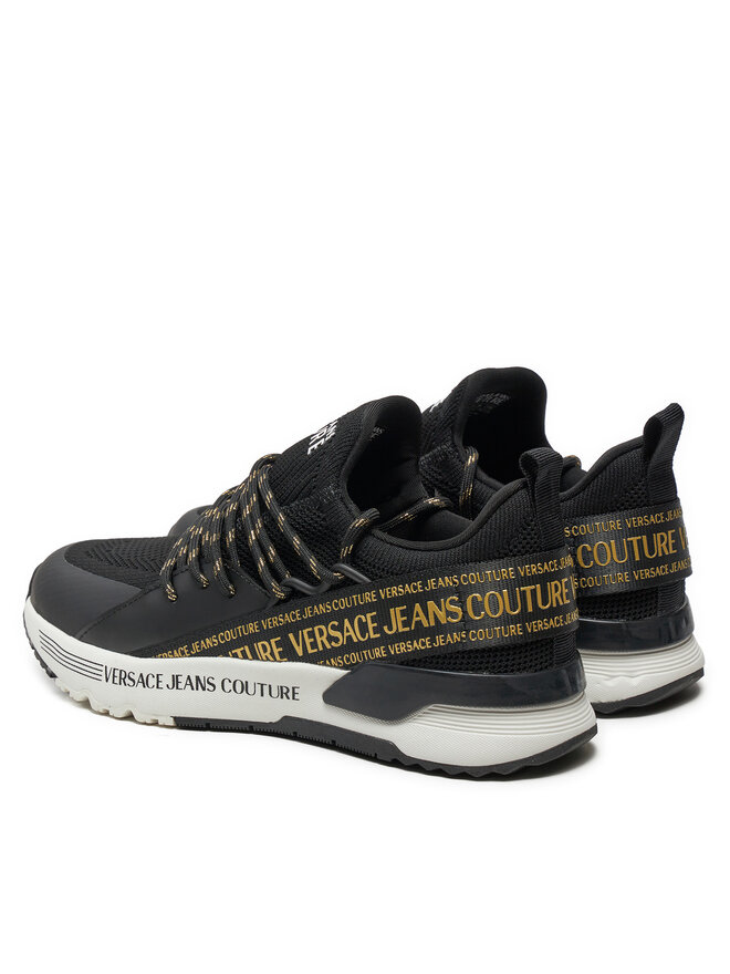 Versace Jeans Couture Sneakersy Versace Jeans Couture 76VA3SA8 Czarny