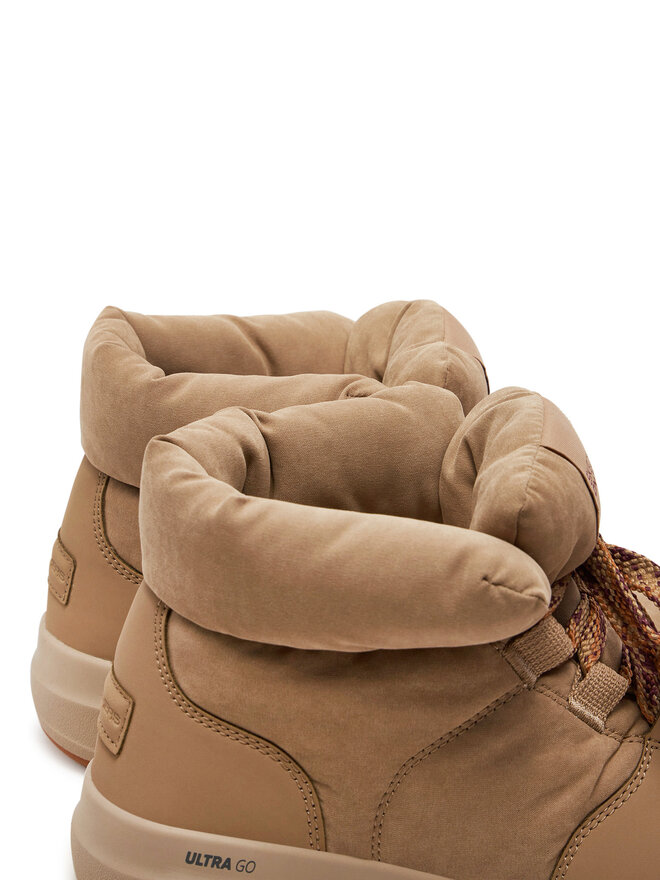 Skechers Schnürschuhe Skechers Glacial Ultra - Trend Up 144194 Beige