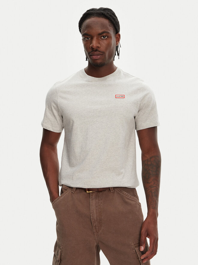 Hunter Hunter Póló Tavish HARM0082251 Szürke Regular Fit