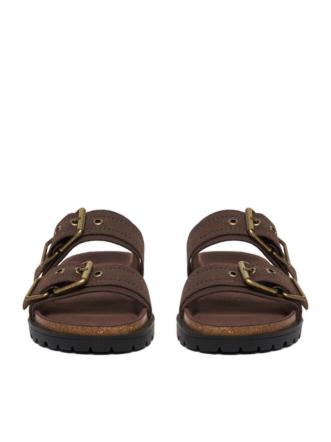 DeeZee Pantoletten DeeZee CEO-HSCB25230318-2 Braun