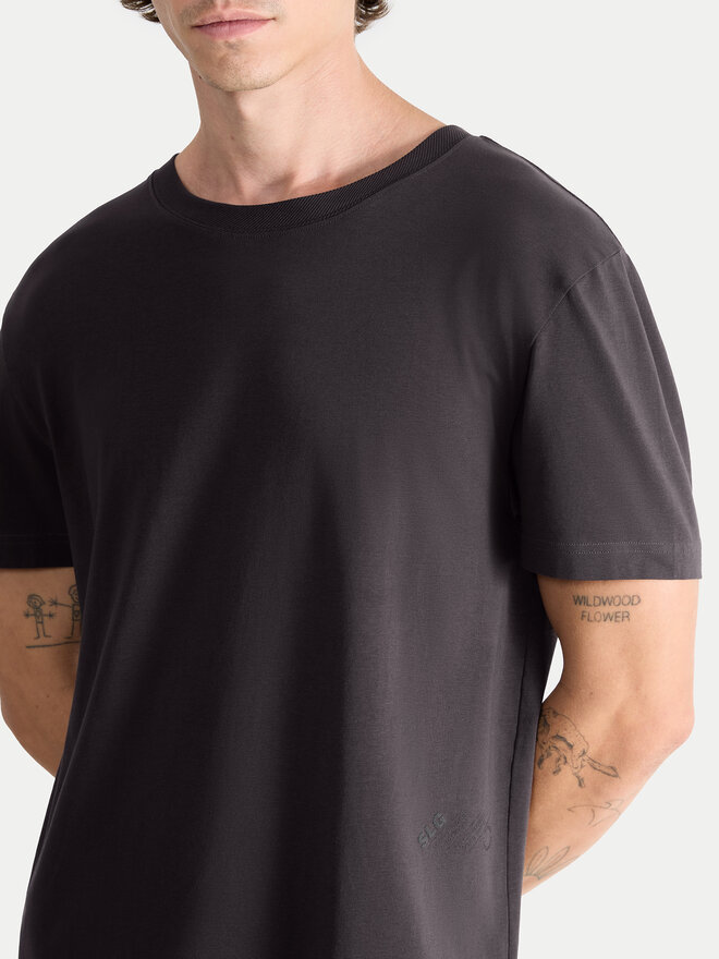 Sloggi Sloggi Marškinėliai 10215508 Pilka Regular Fit