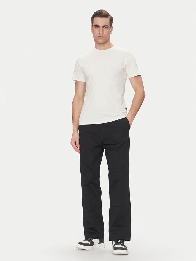 SCHOTT N.Y.C. SCHOTT N.Y.C. Marškinėliai Tsstuarts Balta Standard Fit
