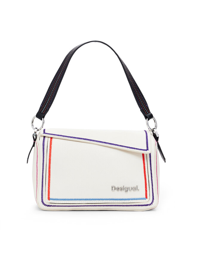 Desigual Kabelka Desigual Cleo 24WAXP19 Bílá