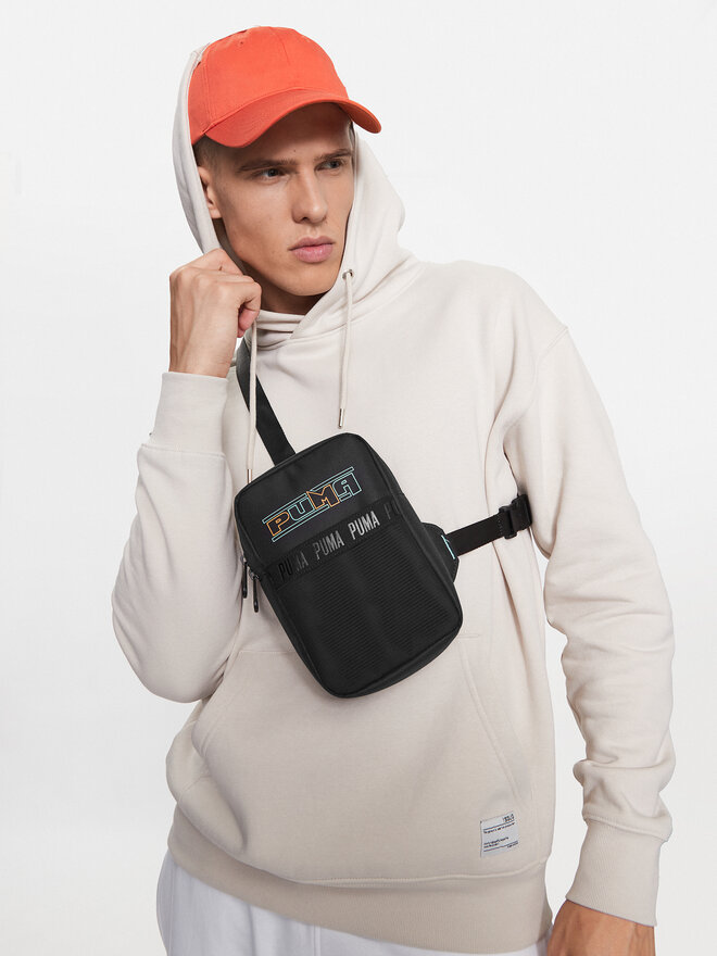 Puma Saszetka Puma SWxP Front Loader 079663 01 Czarny