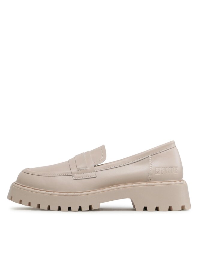 Big Star Shoes Loafers Big Star Shoes LL274457 Μπεζ