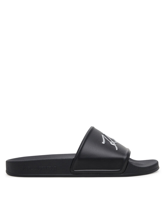 KARL LAGERFELD Şlapi KARL LAGERFELD Kondo 2.0 KL80910 Negru
