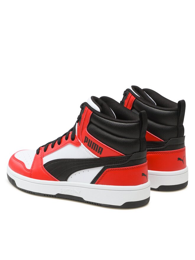 Puma Superge Puma Rebound V6 Mid Jr 393831 03 Rdeča