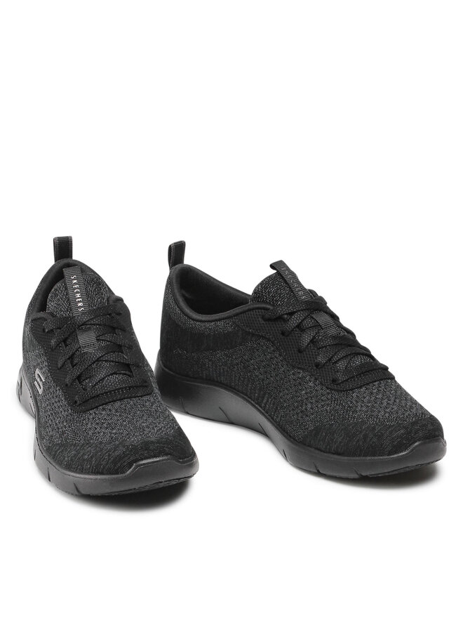 Skechers Sneakers Skechers Lavish Wish 104272/BBK Nero