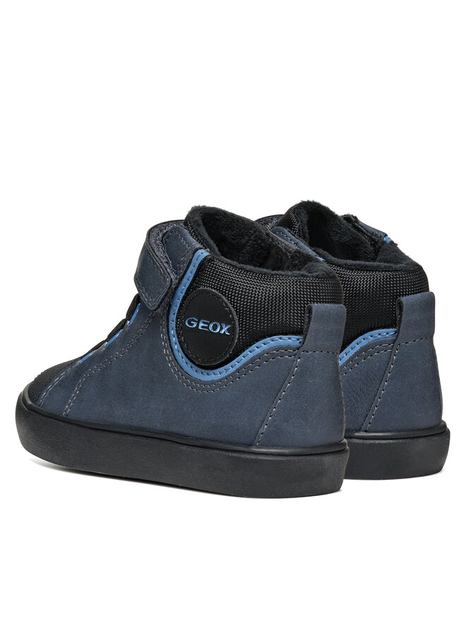 Geox Schnürschuhe Geox B Gisli Boy B461NC 0MEFU C0693 Dunkelblau