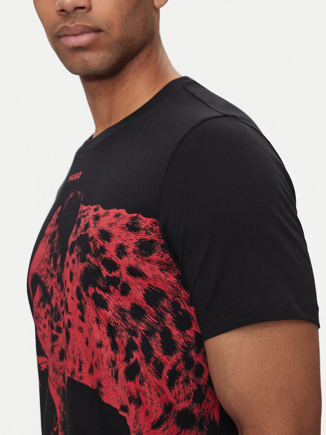 HUGO Hugo T-Shirt Dikobra 50519013 Schwarz Regular Fit