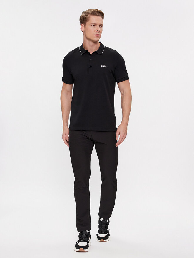 BOSS Boss Poloshirt Paule 4 50506195 Schwarz Slim Fit
