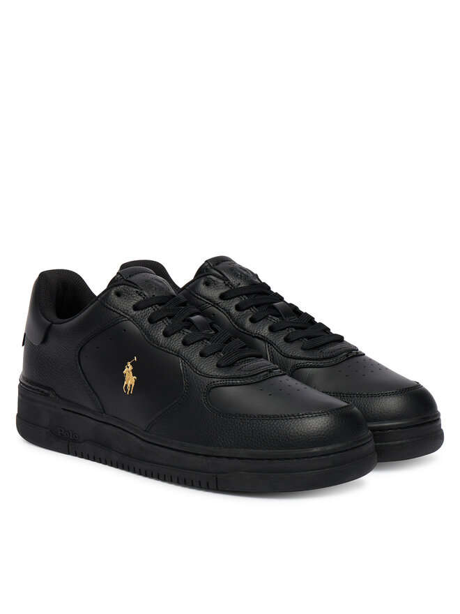 Polo Ralph Lauren Снікерcи Polo Ralph Lauren Masters Crt Sk Ltl 809952270001 Чорний