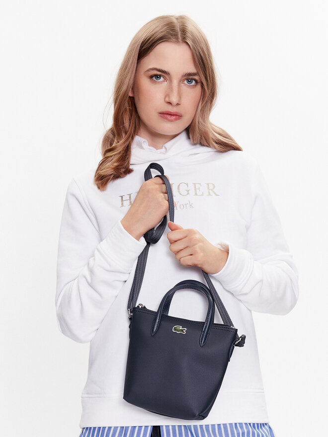 Torebka Lacoste Xs Shopping Cross Bag NF2609PO Granatowy