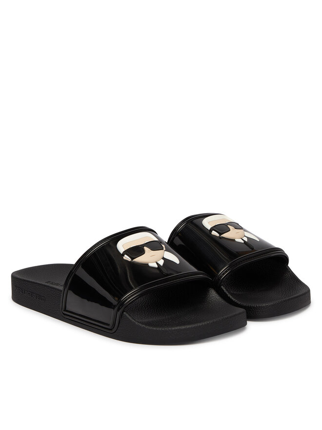 KARL LAGERFELD Шльопанці KARL LAGERFELD Kondo II KL80905C Чорний