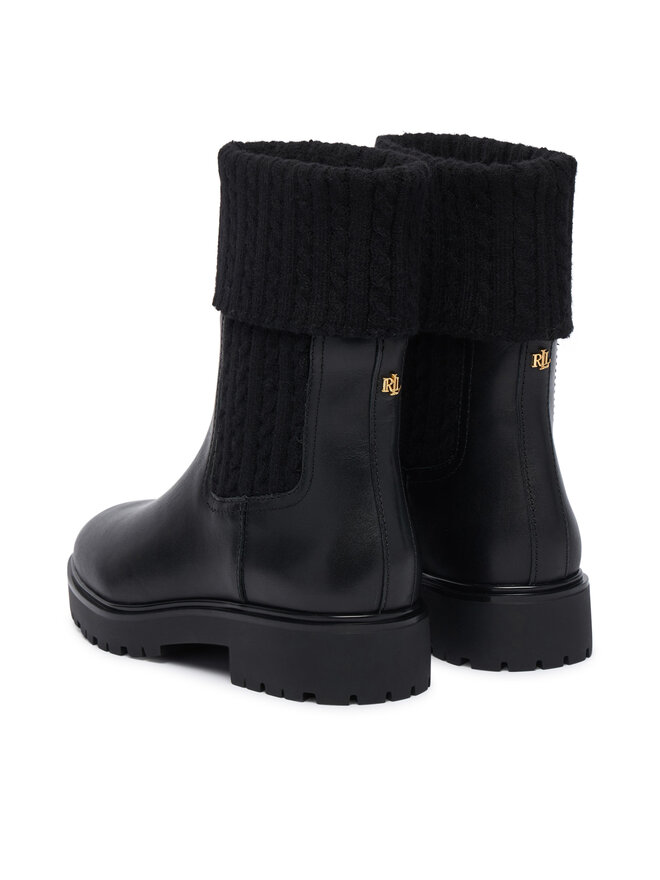 LAUREN RALPH LAUREN Stiefeletten LAUREN RALPH LAUREN Allyson Cbl Bo Bte 802P17088001 Schwarz