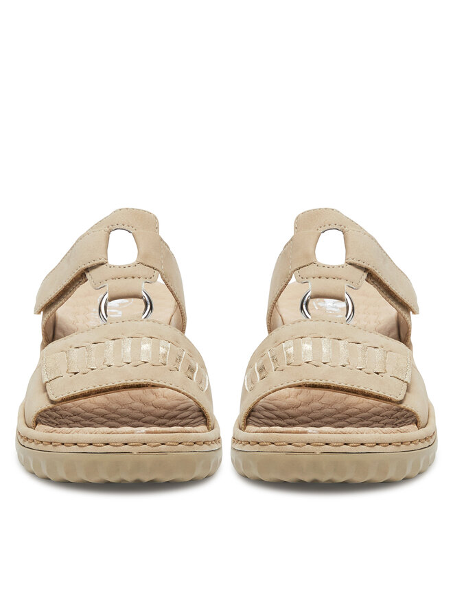Rieker Pantoletten Rieker 60481-62 Beige