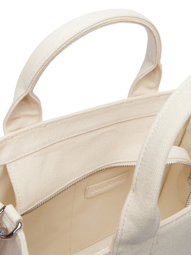 KARL LAGERFELD Handtasche KARL LAGERFELD B4W50076 Creme