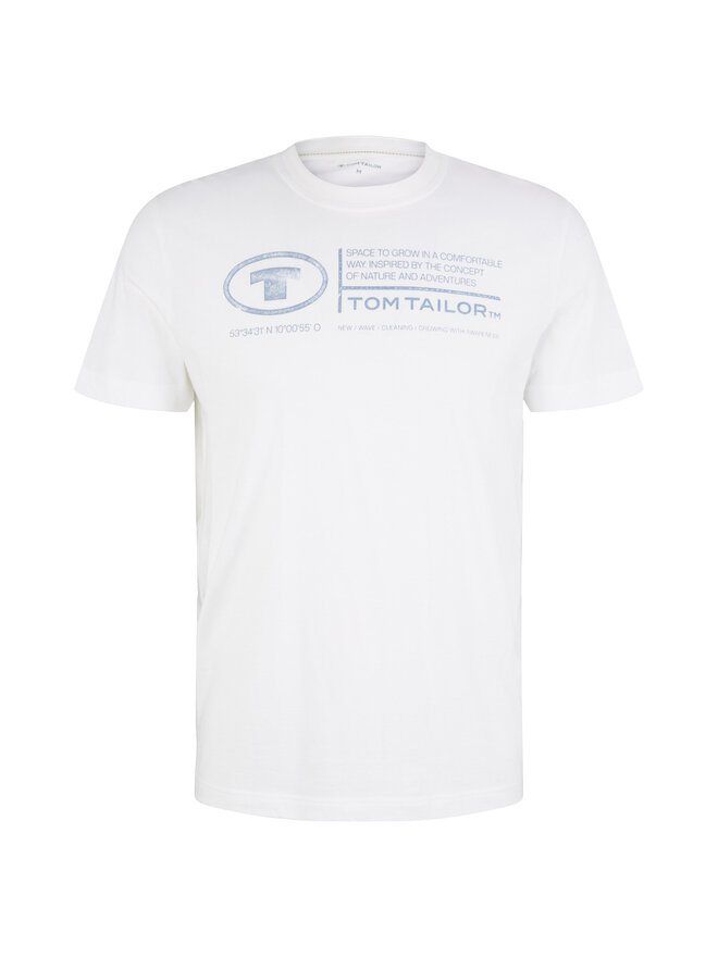 Tom Tailor Tom Tailor T-Shirt 1035611 Λευκό Regular Fit