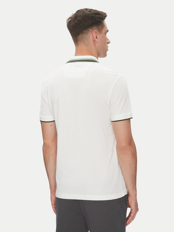 BOSS BOSS Polo marškinėliai Paddy Ap Heritage 50538101 Balta Regular Fit