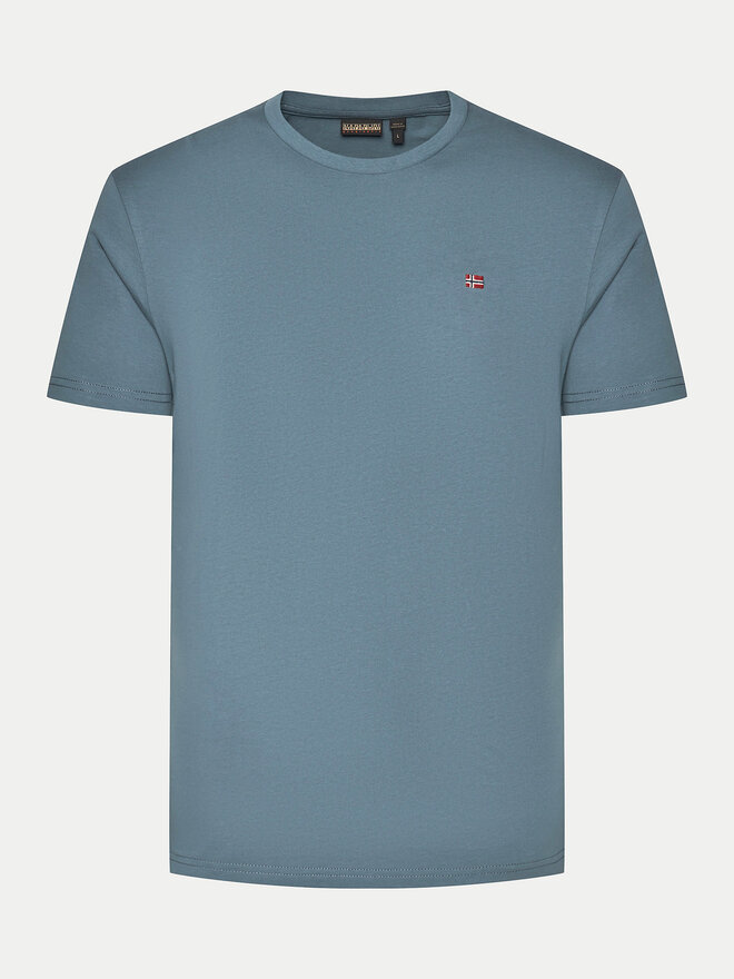 Napapijri Napapijri Camiseta Salis NP0A4H8D Gris Regular Fit
