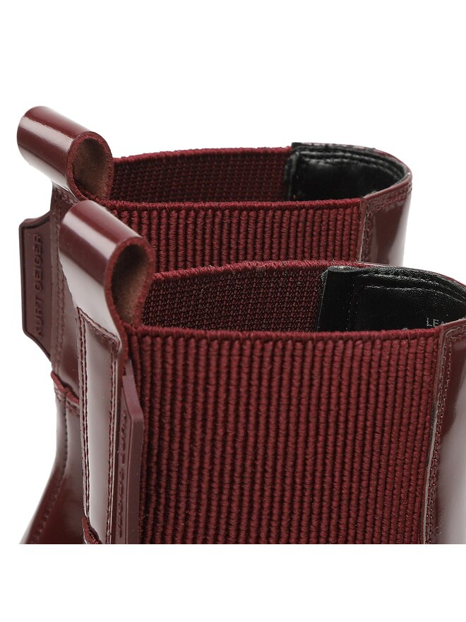 Kurt Geiger Боти Kurt Geiger London Chelsea 9353754109 Бордо