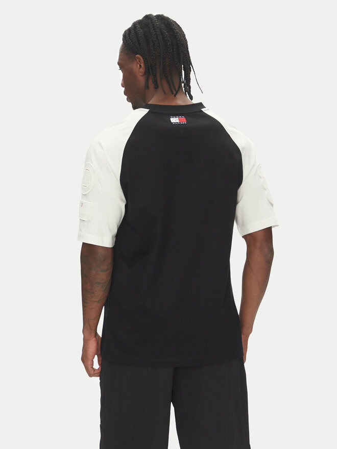 Tommy Hilfiger Tommy Hilfiger Marškinėliai F1 Movie MW0MW41389 Juoda Regular Fit