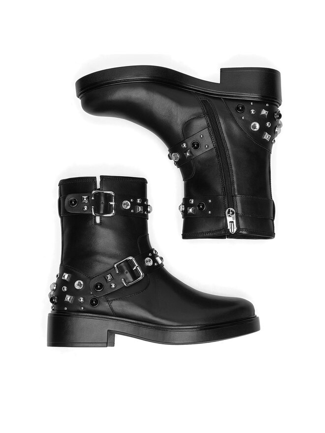 Eva Minge Stiefeletten Eva Minge WGA3303-1Z Schwarz