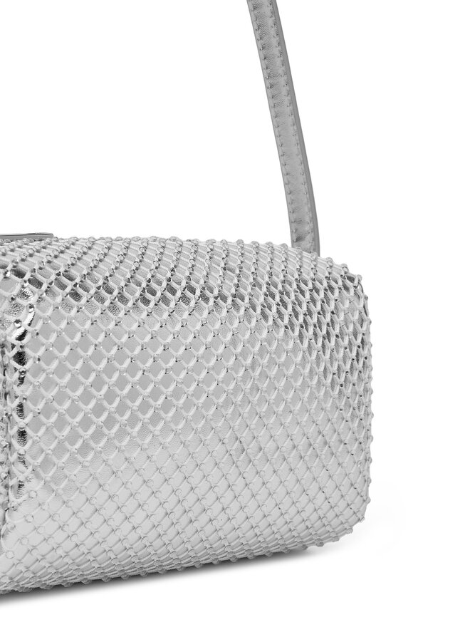 DeeZee Handtasche DeeZee DZE-S-017-07 Silberfarben