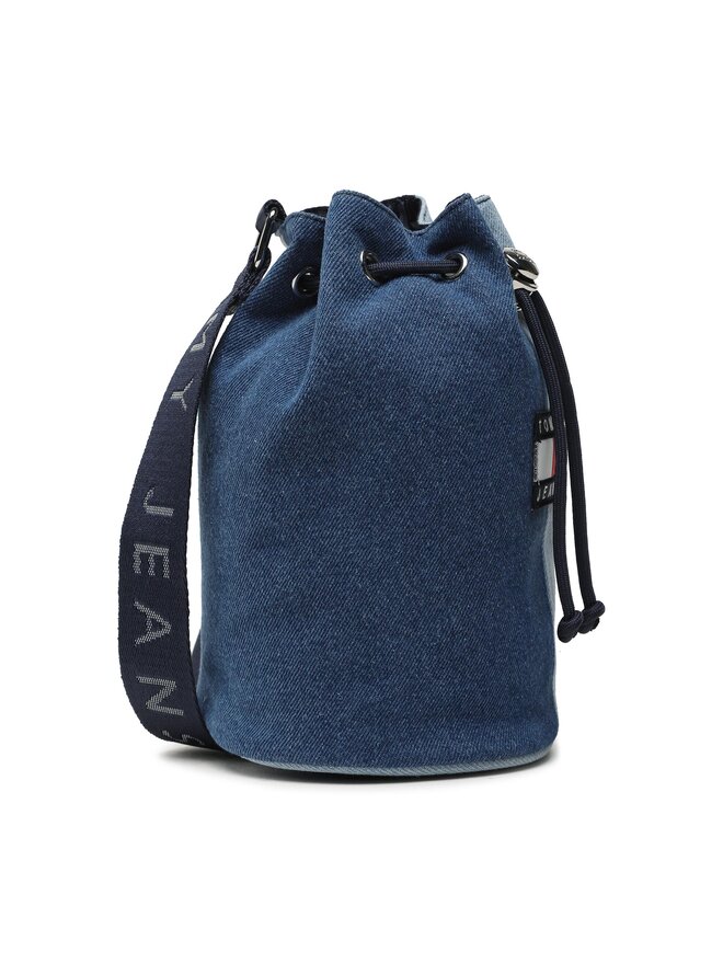 Borsellino Tommy Jeans Tjw Heritage Sling Bag Denim AW0AW14834 Blu escarpe