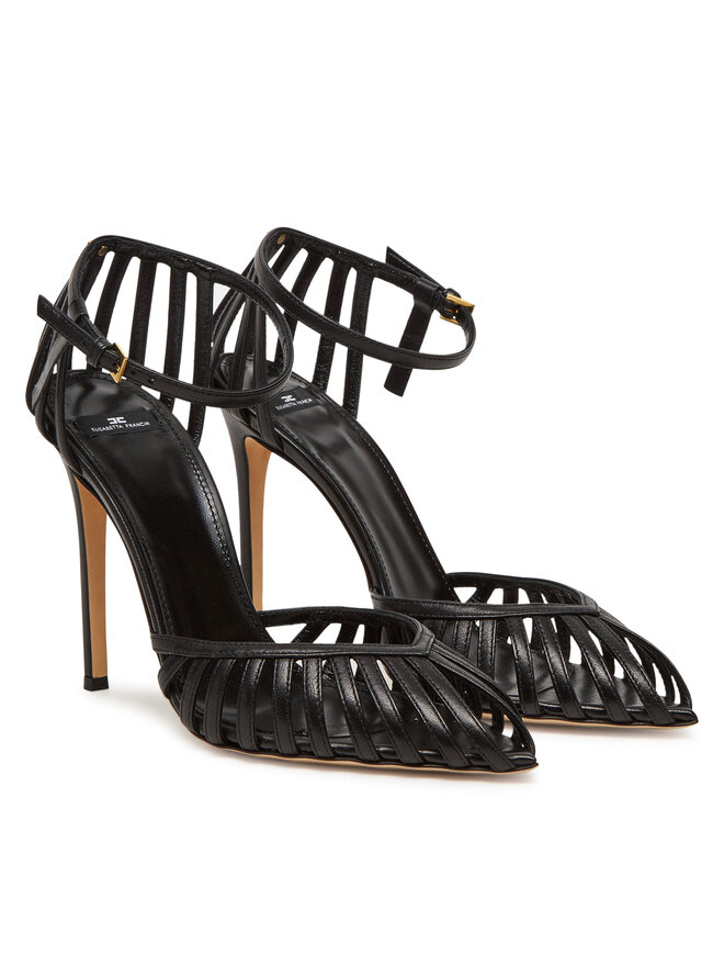 Elisabetta Franchi Pantofi cu toc subțire Elisabetta Franchi SA-19L-52E2-V580 Negru