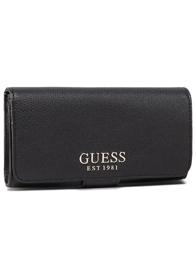 Guess Duży Portfel Damski Guess G Chain (VG) Slg SWVG77 39590 Czarny