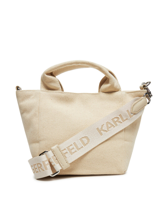 KARL LAGERFELD Torebka KARL LAGERFELD A2W50044 Écru