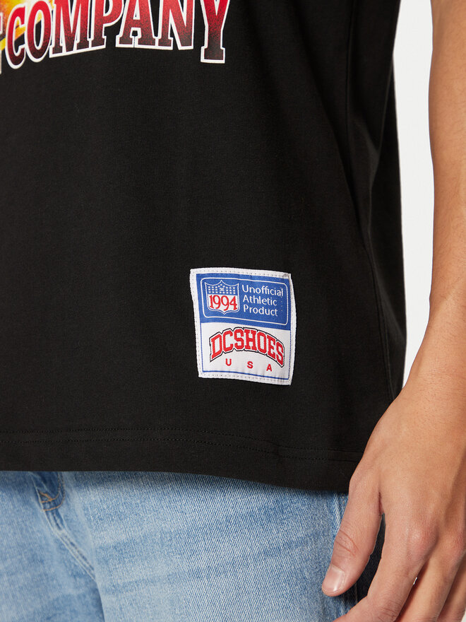 DC DC Camiseta Champion Ring ADYZT05430 Negro Standard Fit