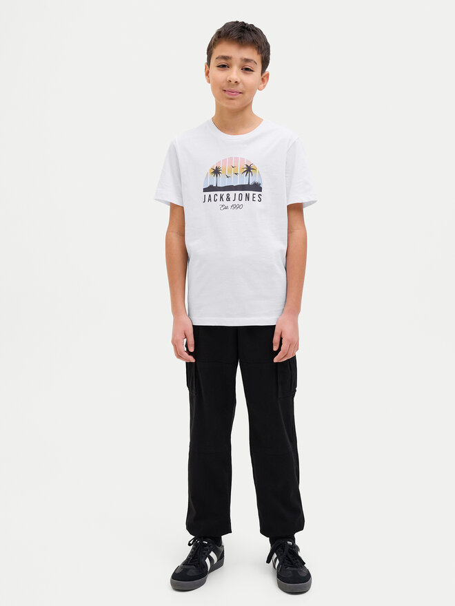 Jack&Jones Junior Jack&Jones Junior Camiseta Palm 12269922 Blanco Regular Fit