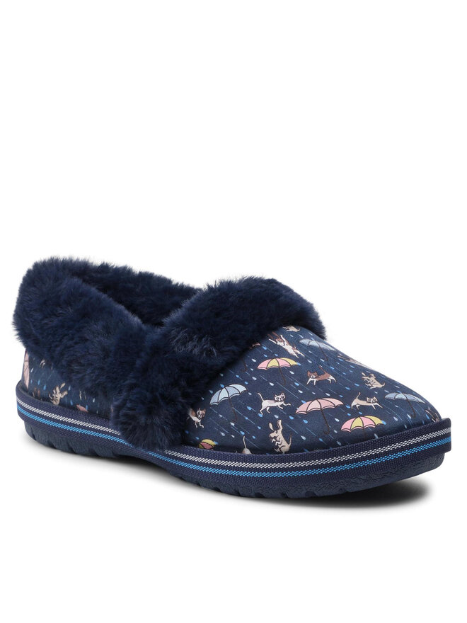 Skechers Pantofole Skechers BOBS Movie Night 113486/NVMT Blu scuro