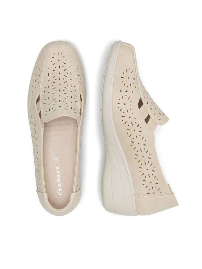 Clara Barson Halbschuhe Clara Barson WSS21169-01 Beige