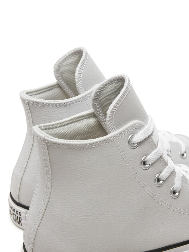 Sneakers Converse Chuck Taylor All Star Faux Leather A08640C Gris chaussures