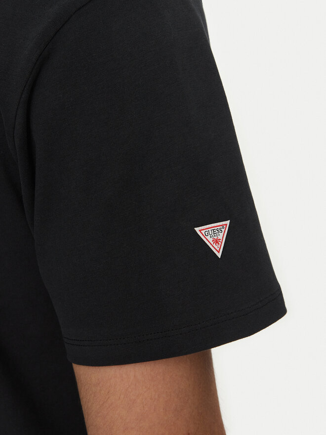 Guess Guess T-Shirt F5GI09 KA260 Schwarz Regular Fit