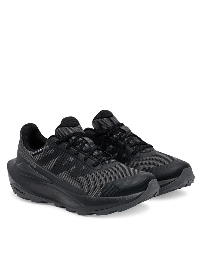 Salomon Trekkingschuhe Salomon Elixir Tour Waterproof L47577000 Schwarz