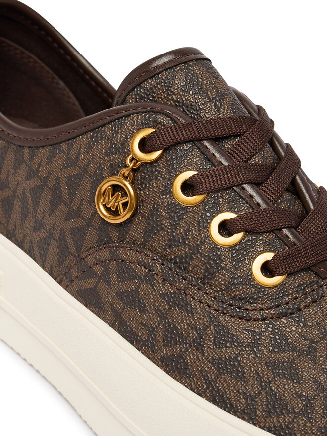 MICHAEL Michael Kors Снікерcи MICHAEL Michael Kors Lindsey 43T6LDFS1B Коричневий